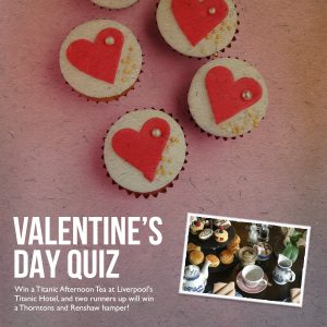 Take our Valentine’s quiz to win Titanic prizes!