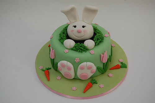 Beautiful Bunny Cake