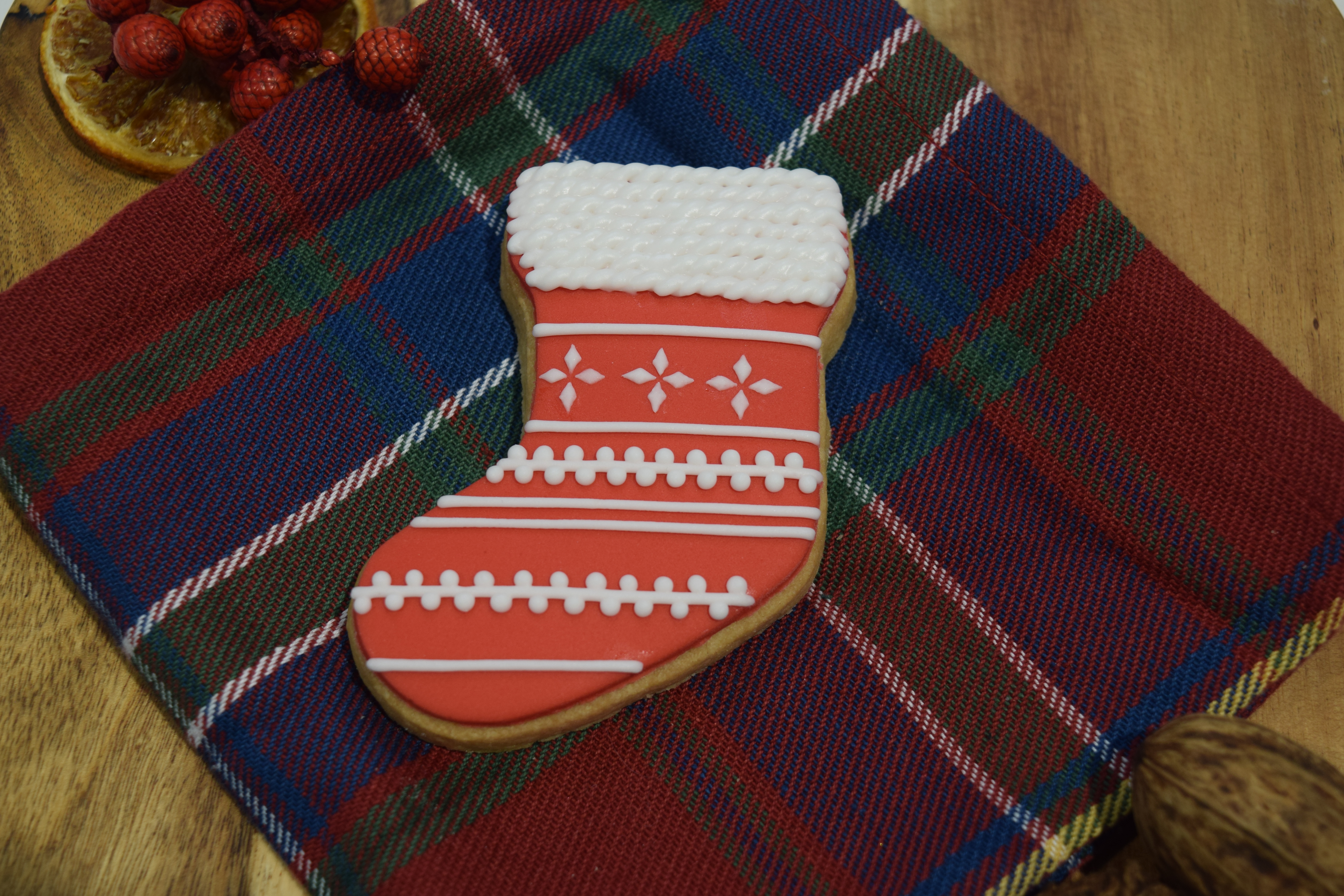 Christmas Stocking Biscuits