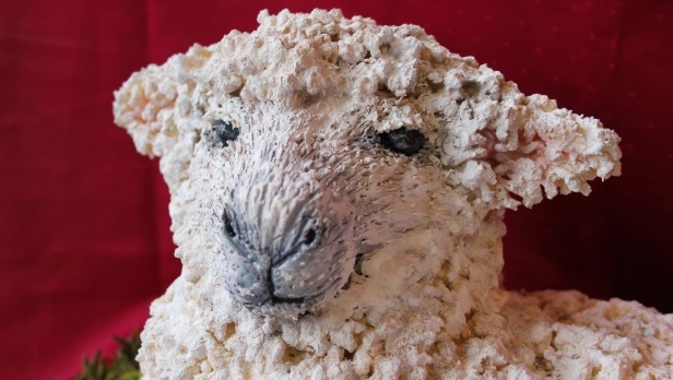 Say hello to Lucinda, the Spring Lamb Cake