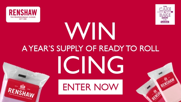 Win a Year’s Supply of Renshaw Ready to Roll Icing with The Cake and Bake Show Manchester
