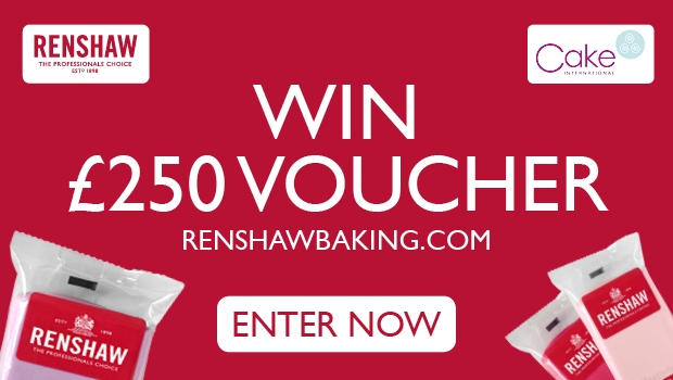 WIN A £250 RENSHAW VOUCHER WITH THE CAKE INTERNATIONAL LONDON