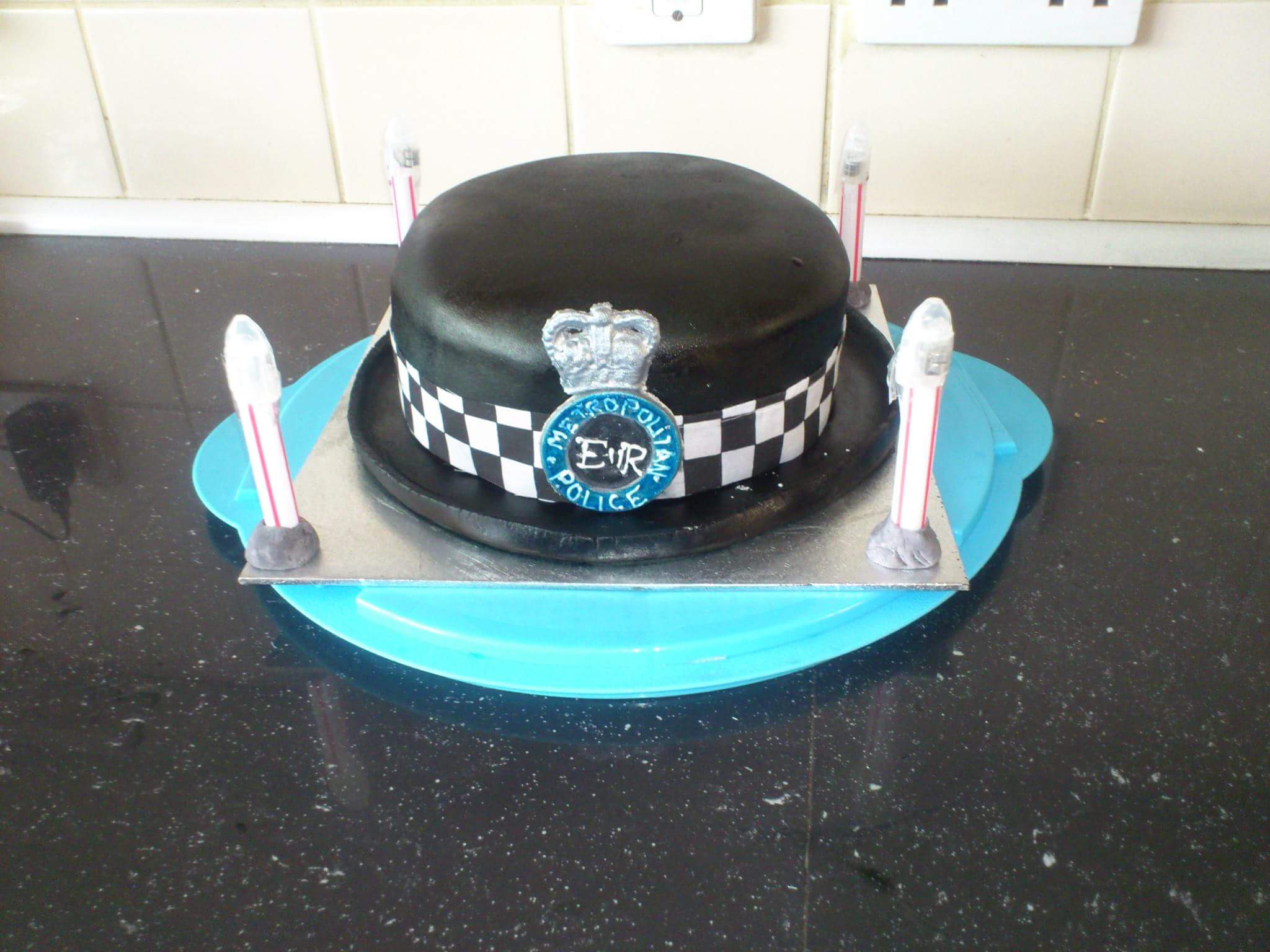 'The Bill' Police Hat Cake