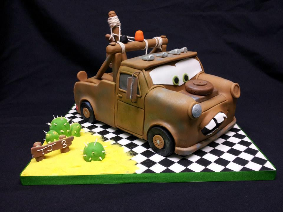 Mater from Cars Cake
