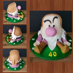 Grumpy 'Seven Dwarfs' Cake