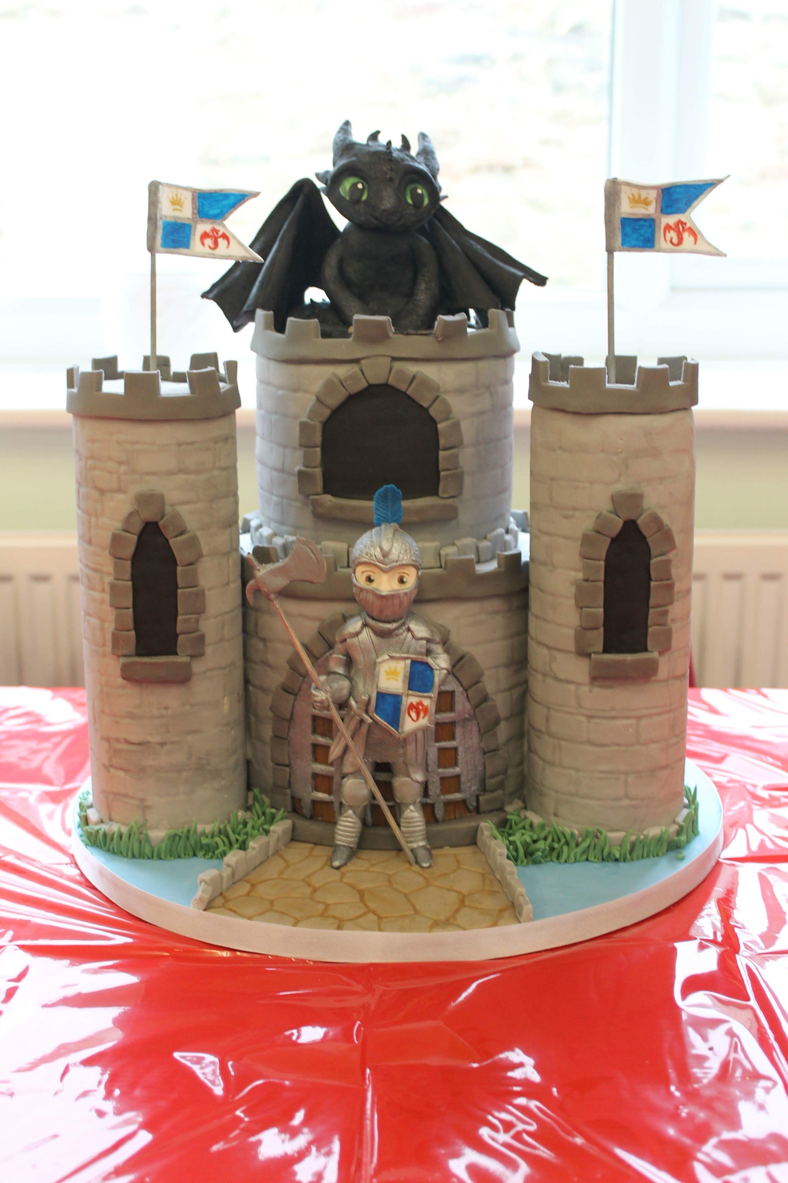 Knight's Castle Birthday Cake