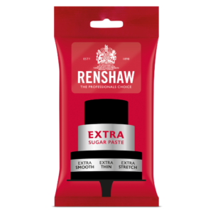 Renshaw Extra Black Ready to Roll Icing 1kg