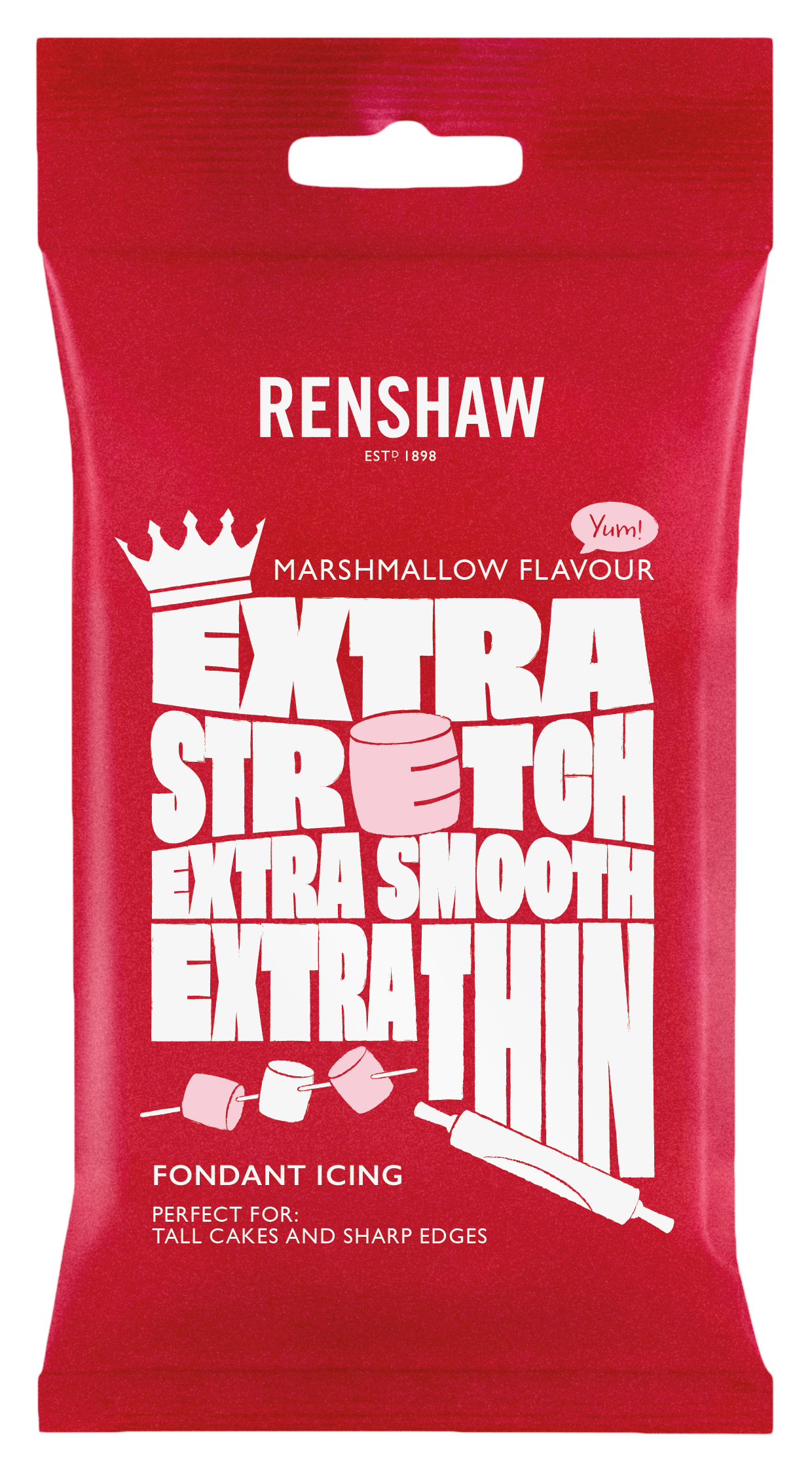 Renshaw Extra Marshmallow Flavour Fondant Icing