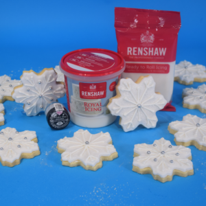Christmas Snowflake Biscuits