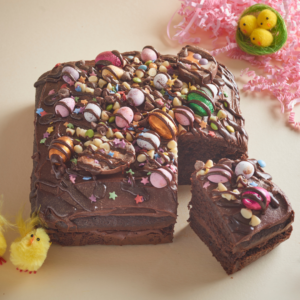 Chocolate Heaven Easter Traybake
